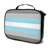 Funny DemiBoy Flag USB Charge Backpack School Bag