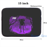 Funny Enderman USB Charge Backpack School Travel Laptop Bag