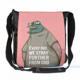 Funny Graphic Every Day. We Stray Further from God USB Charge Backpack