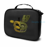Funny Graphic FNaF 3 USB Charge Backpack School Travel Laptop Bag