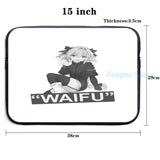 Funny Graphic print Astolfo Waifu USB Charge Backpack School Travel bag