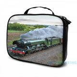Flying Scotsman USB Charge Backpack School Travel Laptop Bag