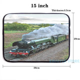 Flying Scotsman USB Charge Backpack School Travel Laptop Bag