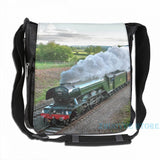 Flying Scotsman USB Charge Backpack School Travel Laptop Bag