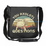 Funny Axolotl USB Charge Backpack Men Women School Travel Laptop Bag
