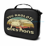 Funny Axolotl USB Charge Backpack Men Women School Travel Laptop Bag