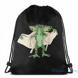 Funny Graphic Gremlin Flasher USB Backpack Men Women School Travel Bag
