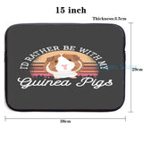Funny Graphic print Guinea Pig Cavy USB Charge Backpack School Travel Bag