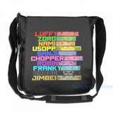 One Piece Straw Hat Pirates Brook USB Charge Backpack