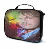 Funny Graphic Print USB Charge Backpack Men Women School Bags Travel Laptop Bag
