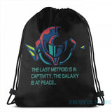 Metroid Debriefing USB Charge Backpack School Travel Laptop Bag