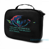 Metroid Debriefing USB Charge Backpack School Travel Laptop Bag