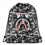Funny Camo USB Charge Backpack School Bag Travel Laptop Bag