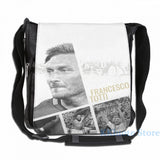 Funny Graphic Print Totti USB Charge Backpack Men Women School Travel Bag
