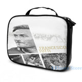 Funny Graphic Print Totti USB Charge Backpack Men Women School Travel Bag