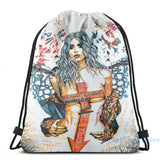 Funny Graphic Pretty Reckless USB Charge Backpack Men Women Travel Laptop Bag