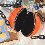 Halloween Pumpkin Demon Shoulder Tote Bag