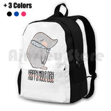 Funny Happy Mole Blind Animal Sports Bag