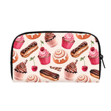 Funny Ice Cream Pattern Wallet Harajuku Cartoon Cake Money Bags for Travel