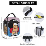 Mafalda Insulated Lunch Bag for Women Quino Comic Cartoon Cooler Thermal