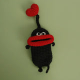 Funny Monster Weave Key Wallet for Women Men Kids Gift