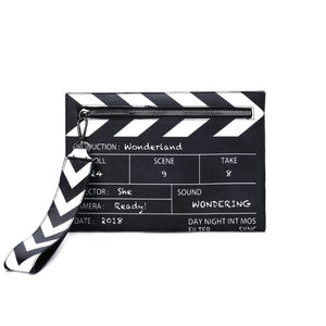 Funny Movie Prop Shoulder Bag Letters Clutch Bag
