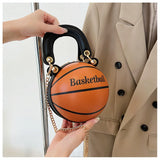 Funny Personality Basketball Bag Chain Handbag