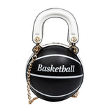 Funny Personality Basketball Bag Chain Handbag