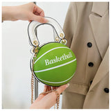 Funny Personality Basketball Bag Chain Handbag