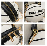 Funny Personality Basketball Bag Chain Handbag