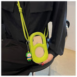 Funny Personality Paper Clip Mobile Phone Bag Female Hollow Out Small Bag