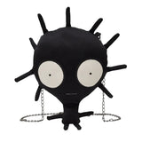 3D Germ Shape Crossbody Bag Skull Punk Monster Handbag Purse