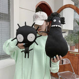 3D Germ Shape Crossbody Bag Skull Punk Monster Handbag Purse