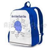 Funny Retired Teacher Outdoor Hiking Backpack