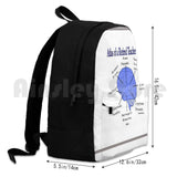 Funny Retired Teacher Outdoor Hiking Backpack