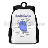 Funny Retired Teacher Outdoor Hiking Backpack