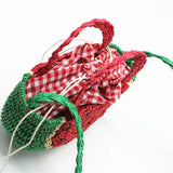 Watermelon Straw Handbags Crossbody Beach Bag
