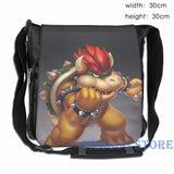Funny Bowser Graphic Print Shoulder Bag for Women Men