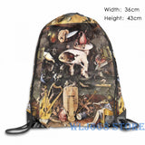 Funny Hieronymus Bosch Garden of Earthly Delights Shoulder Bag