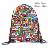 Funny Graphic Print Shoulder Bag Men Women