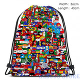 Funny Graphic Print Shoulder Bag Men Women