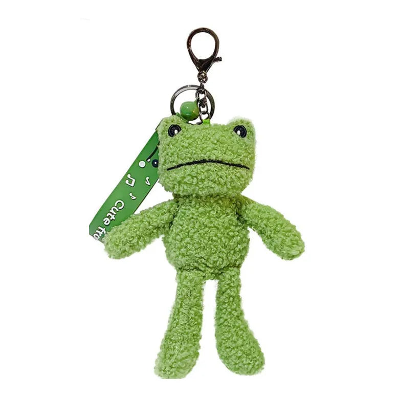 Cute Frog Plush Doll Shoulder Bag for Girls