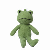 Funny Cartoon Frog Plush Doll Messenger Bag for Women