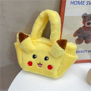 Faux Fur Winter Tote Bag for Women