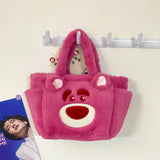 Faux Fur Winter Tote Bag for Women