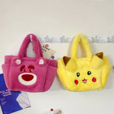 Faux Fur Winter Tote Bag for Women