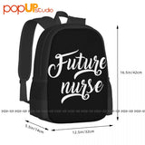 Future Nurse Backpack Large Capacity Foldable 3D Printing