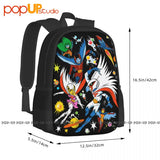 G-Force Anime Gatchaman Insight Crowds Backpack Large Capacity School Beach Bag