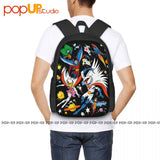 G-Force Anime Gatchaman Insight Crowds Backpack Large Capacity School Beach Bag