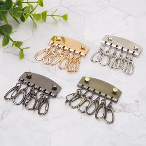 G5AE DIY Lobster Clasps Clips Key Ring Hook Keychain Purse Accessories